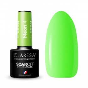 CLARESA Esmalte híbrido NEON 4 -5g