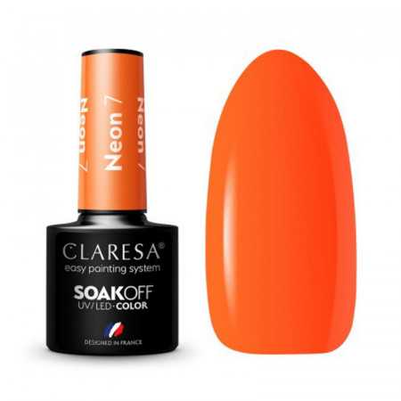 CLARESA Esmalte de uñas híbrido NEON 7 -5g