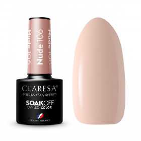 CLARESA Smalto per unghie ibrido NUDE 106 -5g