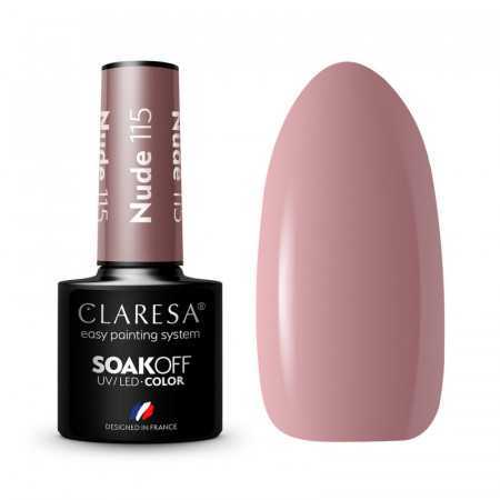 CLARESA Vernis à ongles hybride NUDE 115 -5g 