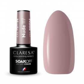 CLARESA Esmalte de uñas híbrido NUDE 117 -5g