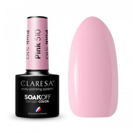 CLARESA Barniz Híbrido ROSA 510 -5g