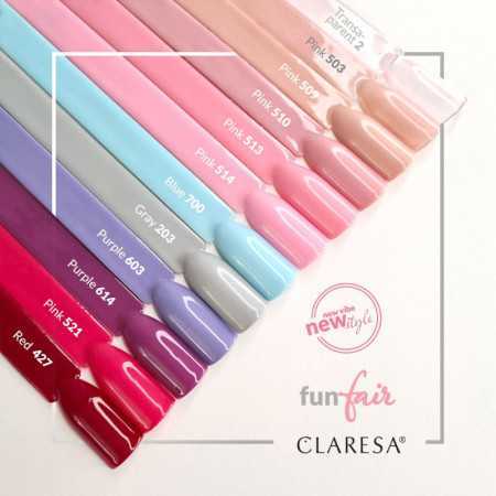 CLARESA Lakier hybrydowy PINK 510 -5g 