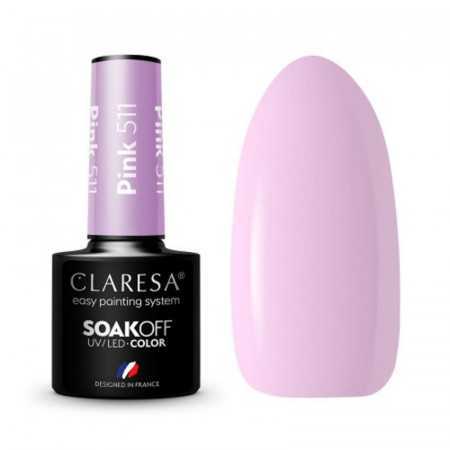 CLARESA Barniz Híbrido ROSA 511 -5g