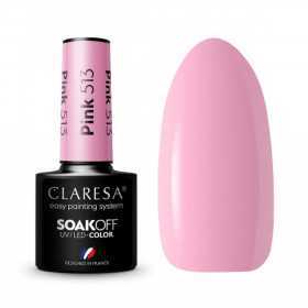 CLARESA Hybrid-Nagellack PINK 513 -5g 