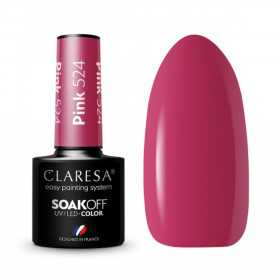 CLARESA Vernis Hybride ROSE 524 -5g 