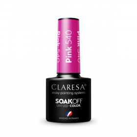 CLARESA Lakier hybrydowy PINK 540 -5g 