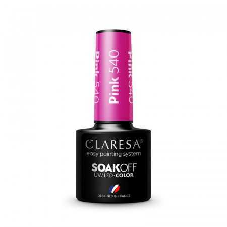 CLARESA Lakier hybrydowy PINK 540 -5g 