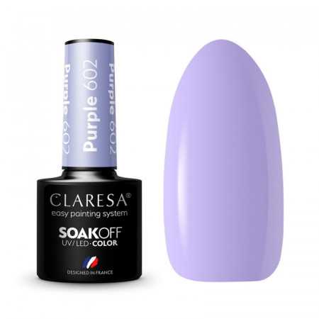 CLARESA Barniz Híbrido MORADO 602 -5g