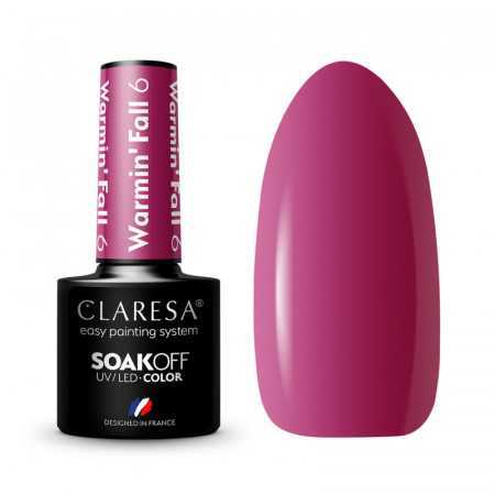 CLARESA Vernis à ongles hybride WARMINFALL 6 -5g 