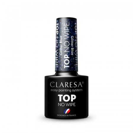 CLARESA Top No Wipe 5g Glitter Blu