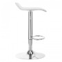 4Rico Tabouret de bar QS-B08 blanc 