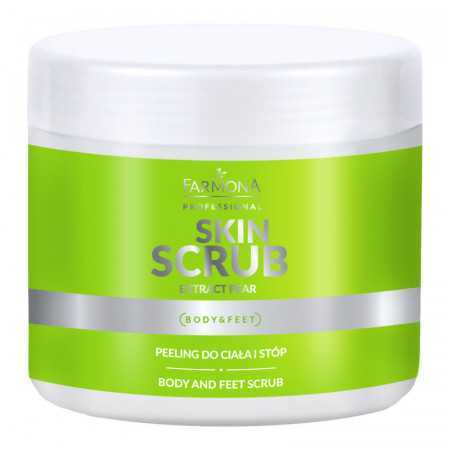 Farmona exfoliante para la piel extracto de pera exfoliante para cuerpo y pies 500 g