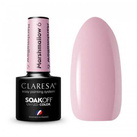 CLARESA barniz híbrido MARSHMALLOW 6 5g