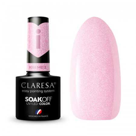 Esmalte híbrido CLARESA Kiss Me! 2 -5g