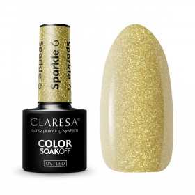 CLARESA Lakier hybrydowy SPARKLE 6 -5g 