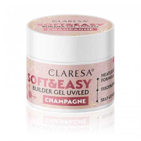 Gel de construction Claresa Soft&Easy champagne 90g 