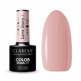 CLARESA Hybrid Nagellack LOVE STORY 2 - 5g 