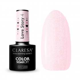 CLARESA Hybrid Nagellack LOVE STORY 4 - 5g 