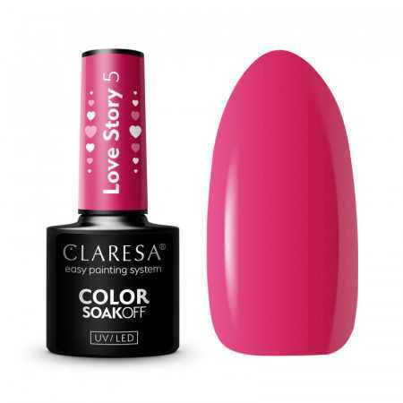 CLARESA Hybrid Nagellack LOVE STORY 5 - 5g 