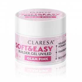 Claresa Aufbaugel Soft&Easy Glam Pink 12 g 