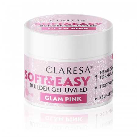 Claresa gel constructor Soft&Easy rosa glam 90g