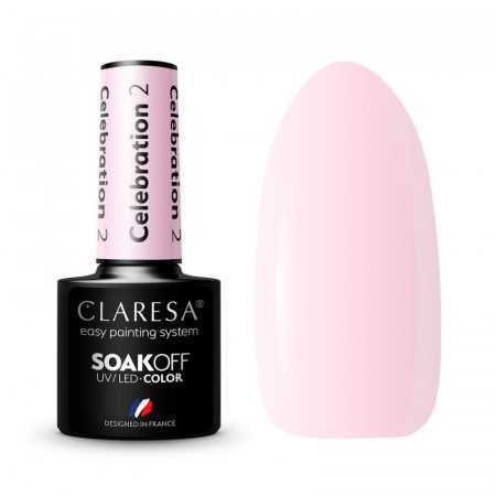 CLARESA Esmalte de uñas híbrido CELEBRATION 2 -5g 