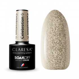 CLARESA Esmalte de uñas híbrido CELEBRATION 6 -5g