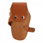 Belt holster for hairdressing scissors T11 brown 