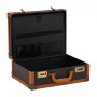 Brown hairdressing suitcase 