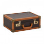 Brown hairdressing suitcase 