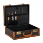 Brown hairdressing suitcase 