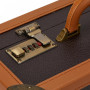 Brown hairdressing suitcase 