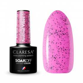 CLARESA Festival Vibes 3 -5g Hybrid-Nagellack 