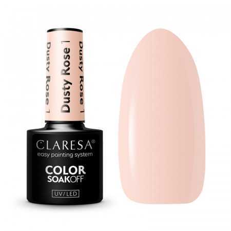 CLARESA DUSTY ROSE vernis à ongles hybride 1 -5g