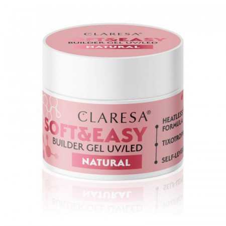 Gel de construction Claresa Soft&Easy gel naturel 90g 