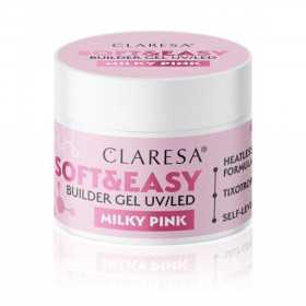 Claresa żel budujący Soft&Easy gel milky pink 45g 