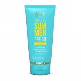 Apis hello summer spf 50 emulsja do opalania z olejem monoi 200 ml 