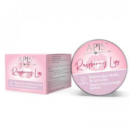 Apis raspberry lips regenerująca maska do ust na noc 10 ml 