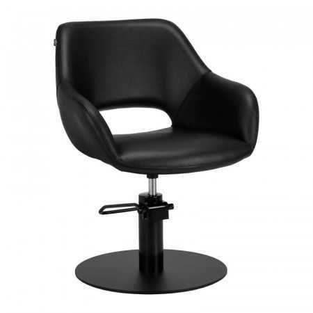 Chaise de coiffure noire gabbiano sevilla {attributes}