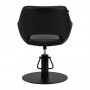 Chaise de coiffure noire gabbiano sevilla {attributes}