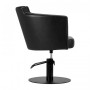 Chaise de coiffure gabbiano roma, noire {attributes}