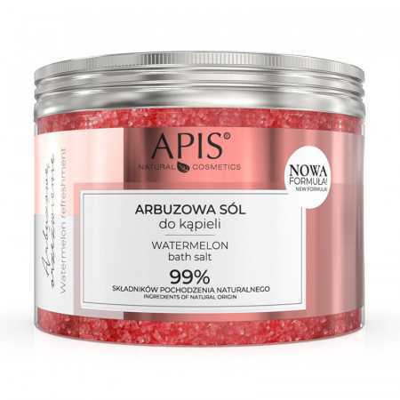 Rinfresco all'anguria Apis, sale da bagno all'anguria 650 g