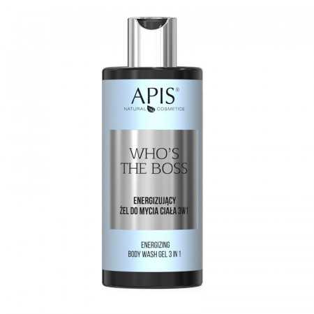 Apis who`s the boss gel detergente corpo energizzante 3in1 300 ml