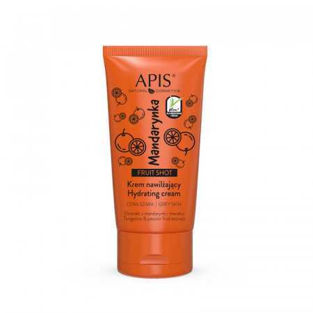 Apis fruit shot, mandarynkowy krem nawilżający do twarzy 50 ml 