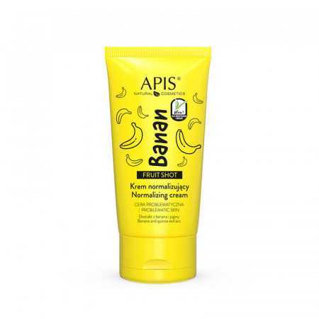 Apis fruit shot, bananowy krem normalizujący do twarzy 50 ml 