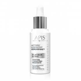 Apis platinum gloss aktywny koncentrat odmładzający z platyną i tripeptydem miedziowym 30 ml 