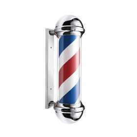 Letrero en espiral Barber Pole Luxe: giratorio e iluminado Pro 