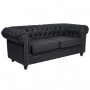 BLACK CF9 waiting room sofa