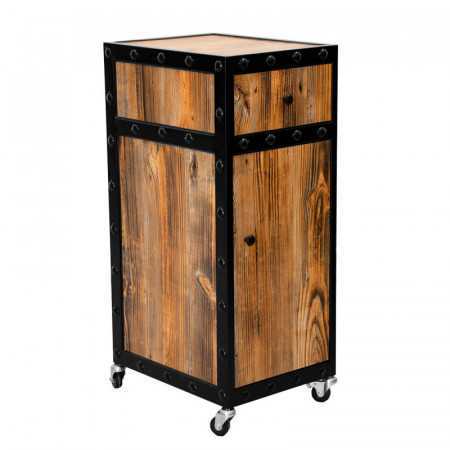 Industrial barbershop hairdressing trolley